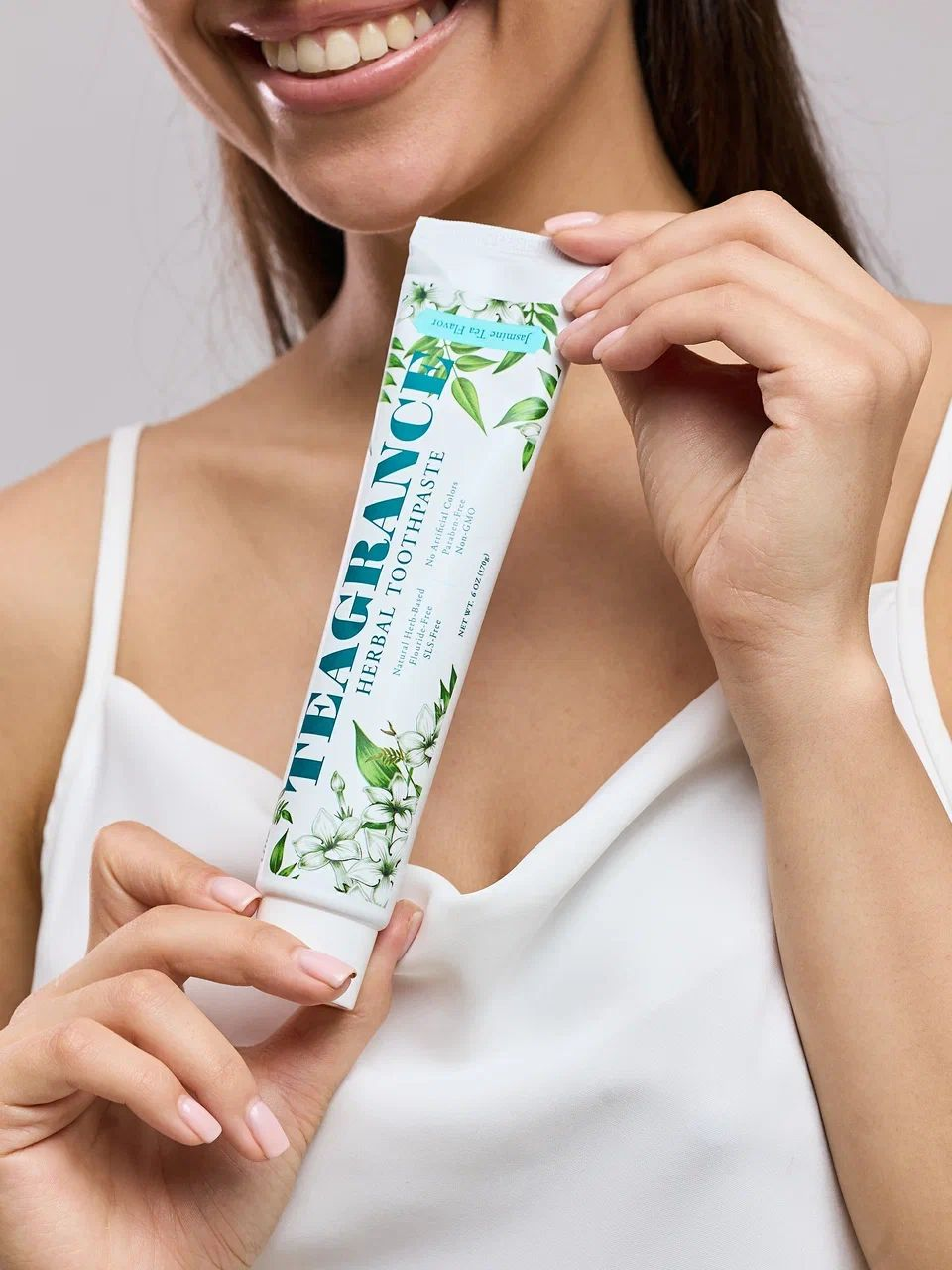 Teagrance Herbal Toothpaste Jasmine & Green Tea Flavour